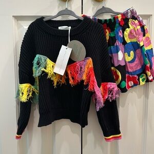 Stella McCartney Kids NWT Size 5 Sweater & Skirt Set